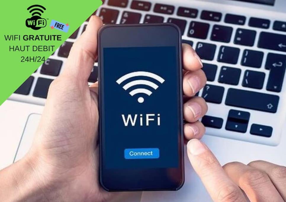 Super Studio Tout Equipe Wifi 2Pers Saint-Quentin  Dış mekan fotoğraf